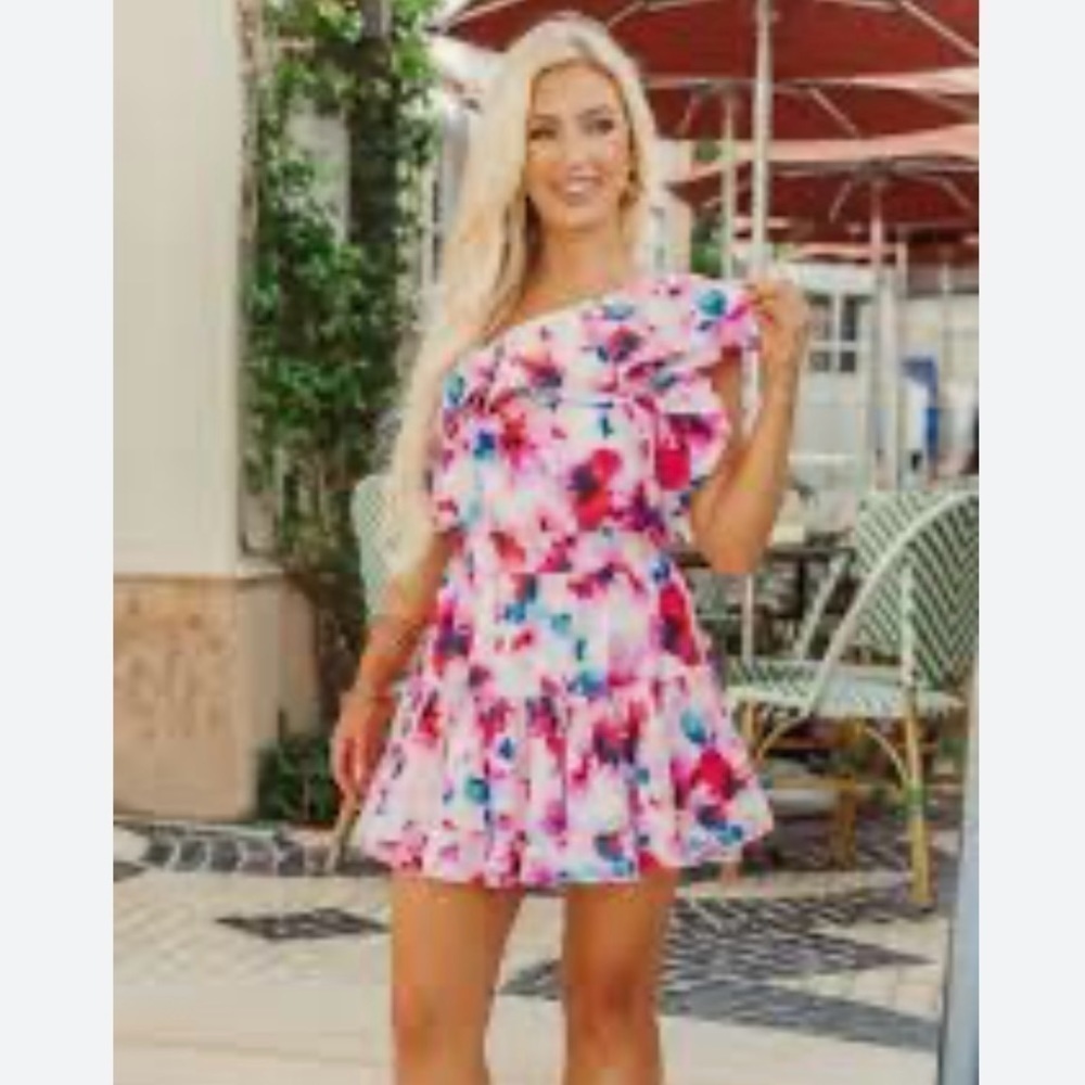 Buddy Love Sophia One Shoulder Dress
